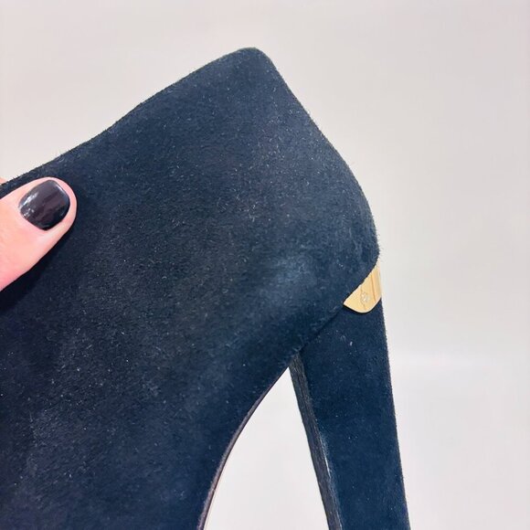 MICHAEL KORS Black suede ankle boots | Classic leather | Size 6 * - Picture 9 of 12